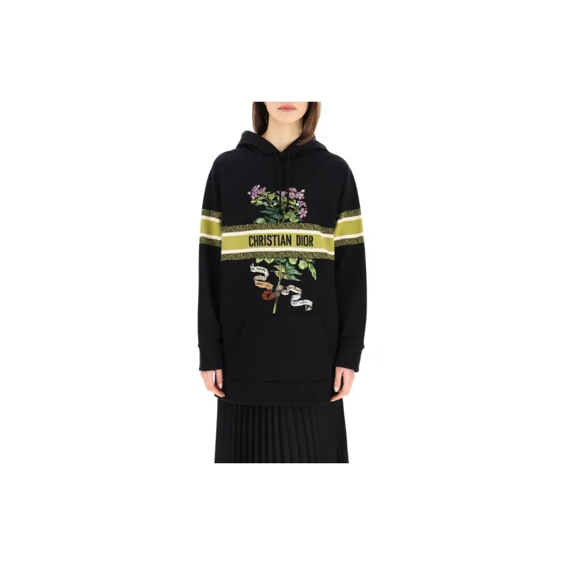 DIOR SS21 Sweatshirt Women's Black-2