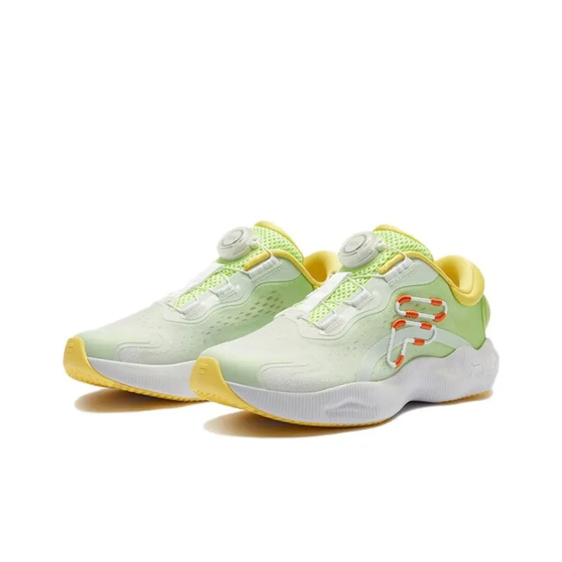 FILA KIDS BOA Low Top Kids' Training Shoes Green White Teenagers-2