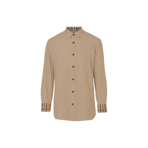 Burberry Shirts Men Khaki