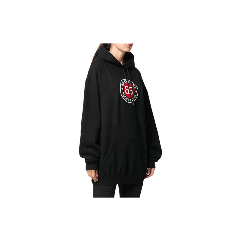 Balenciaga Sweatshirts Women's Black-3