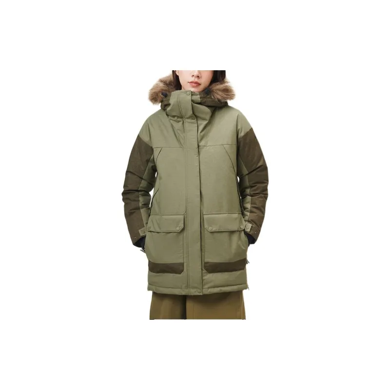 Columbia City Outdoor Collection Down Jacket Women's Green-5