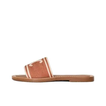 CELINE Slide Slippers Women's Brown