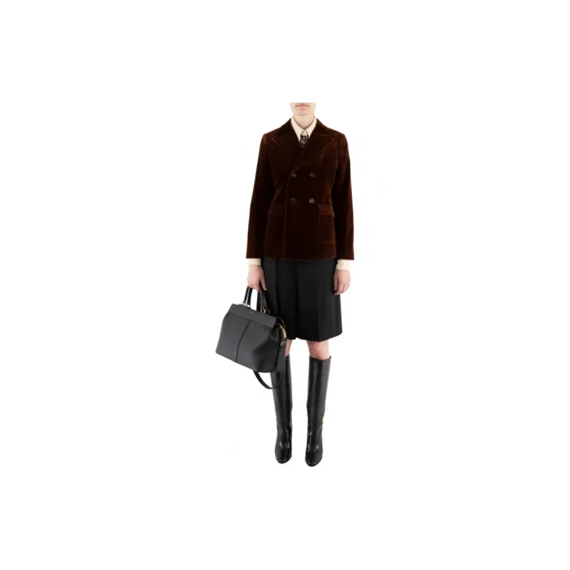 CELINE Casual Shorts Women's Black-3