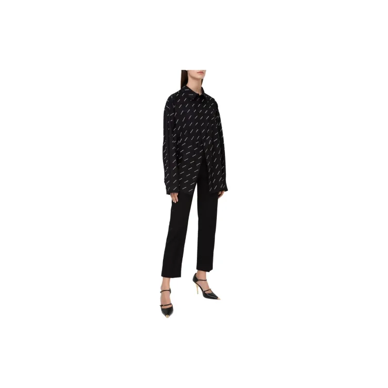 Balenciaga Casual Pants Women's Black-3