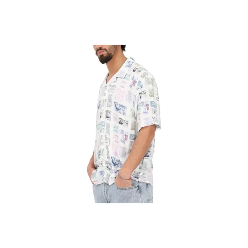 GUESS Shirts Men White-2