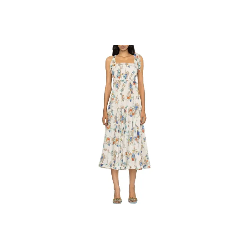 Zimmermann Sleeveless Dresses Women's White-1