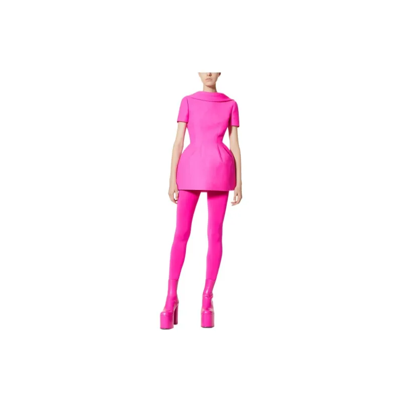Valentino Valentino Pink Pp Collection FW22 Casual Pants Women's Pink-2