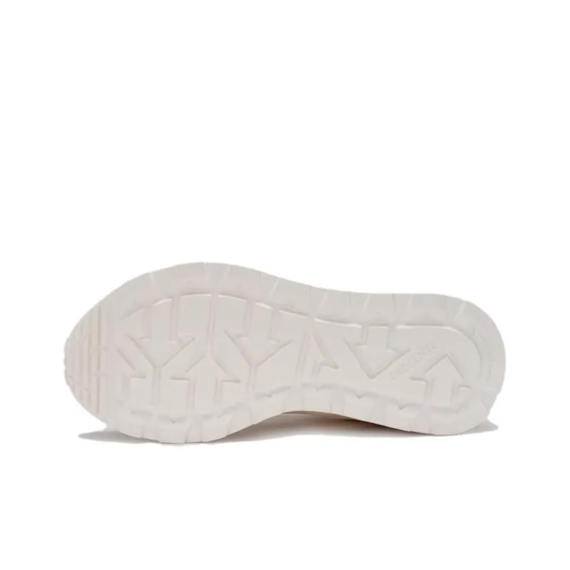 DESCENTE Sports Life Collection Anti Slip Wear Resistant Kids Lifestyle Shoes Cream White Teenagers-4