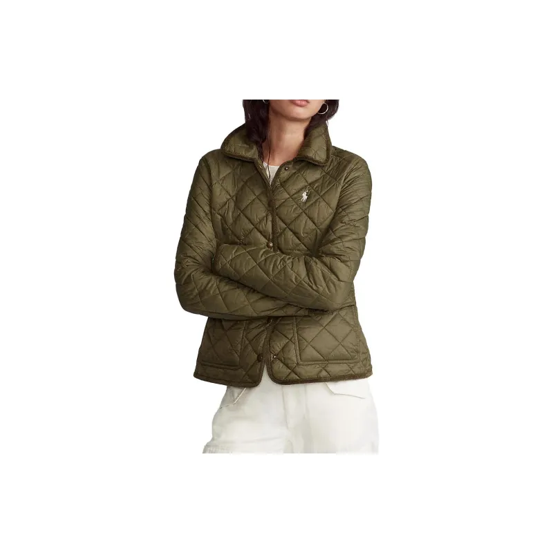 Polo Ralph Lauren SS23 Puffer Jacket Women's Dark Green-1