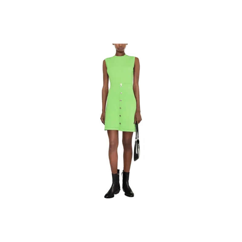 Sandro Sleeveless Dresses Women's Green-1