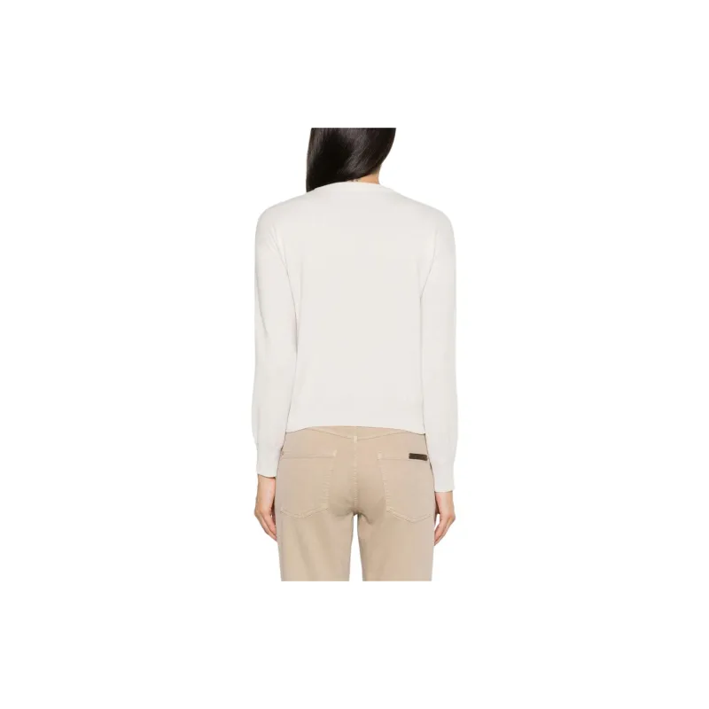 Brunello Cucinelli Sequin embellished Wool Jumper-7