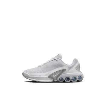 Nike Air Max Dn Slip Resistant Cushioning Wear Resistant Low Top Kids' Running Shoes White Kids'