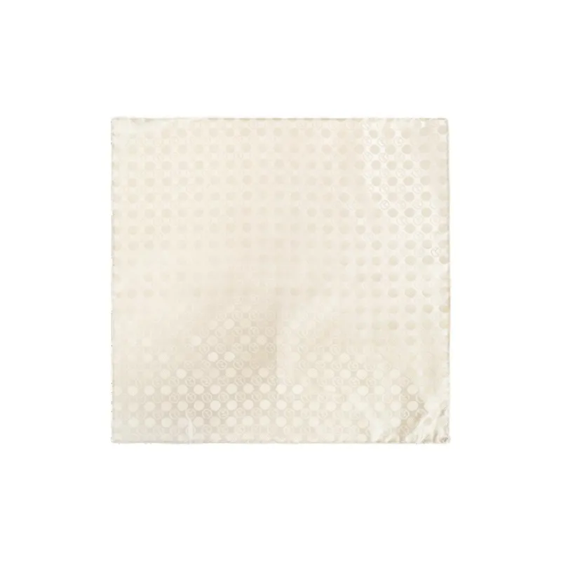 GIORGIO ARMANI Silk Silk Scarves Men's Beige-0