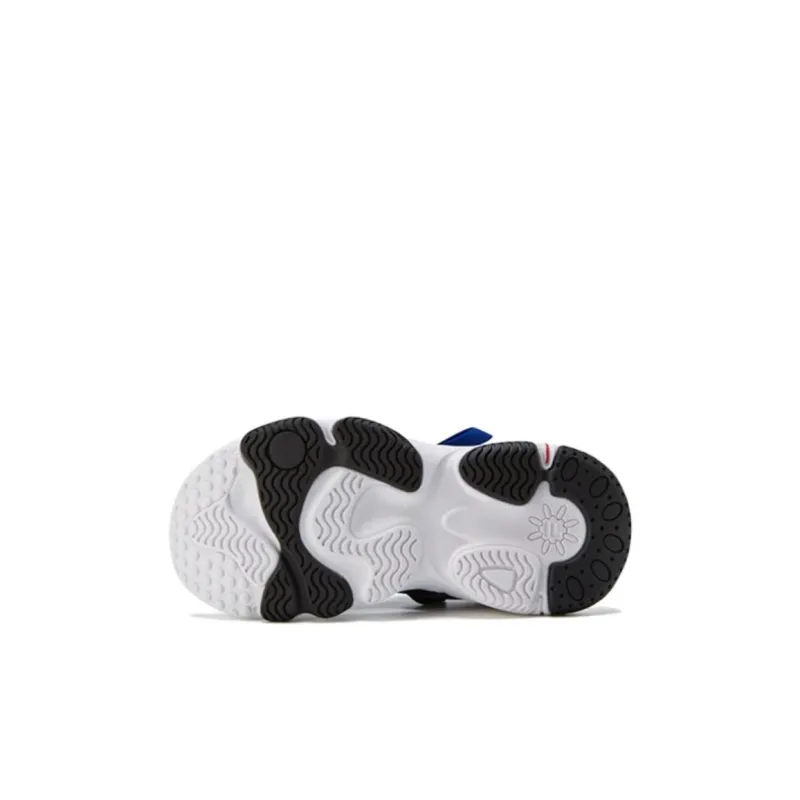 FILA KIDS Slip Resistant And Breathable Children's Sandals Black Blue Kids'-4