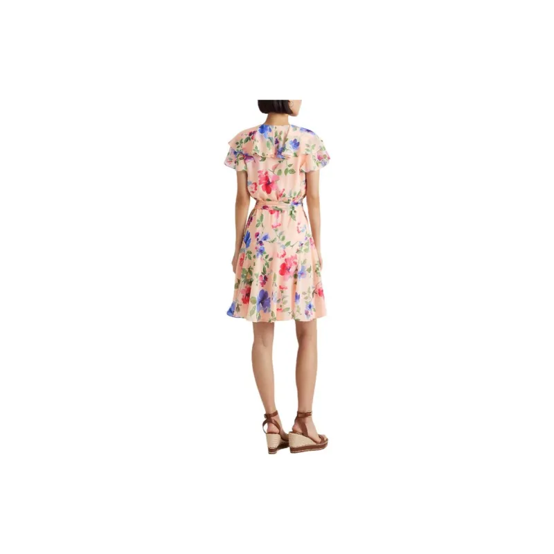 Polo Ralph Lauren Short Sleeved Dress Women's Pink-2
