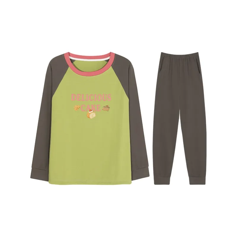 Lan Miao Pajama Set Women's Black-67