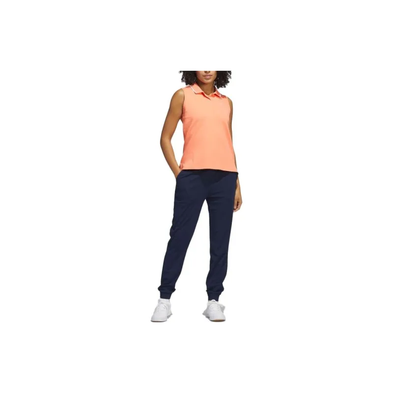 Adidas Polo Shirts Women's Coral Orange-1
