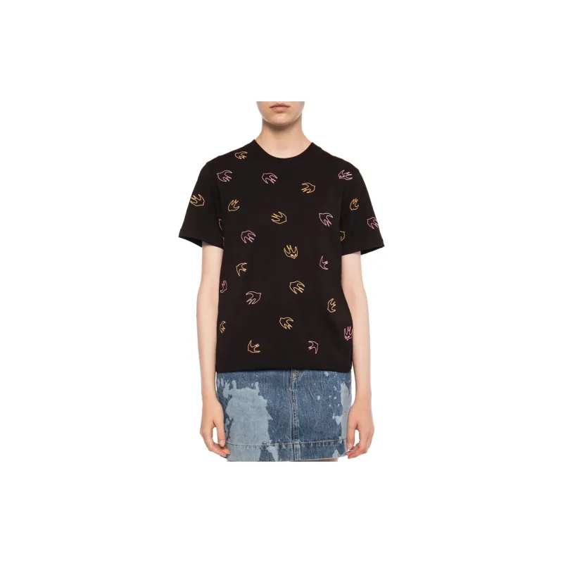 McQ Alexander McQueen T Shirts Women's Black-1