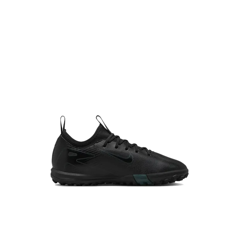 Nike Mercurial Vapor 16 Anti Slip Wear Resistant Low Top Kids' Soccer Shoes Black Kids'-1