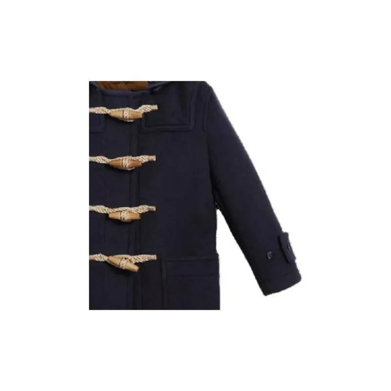 Burberry Coats Women's Marine Blue-4