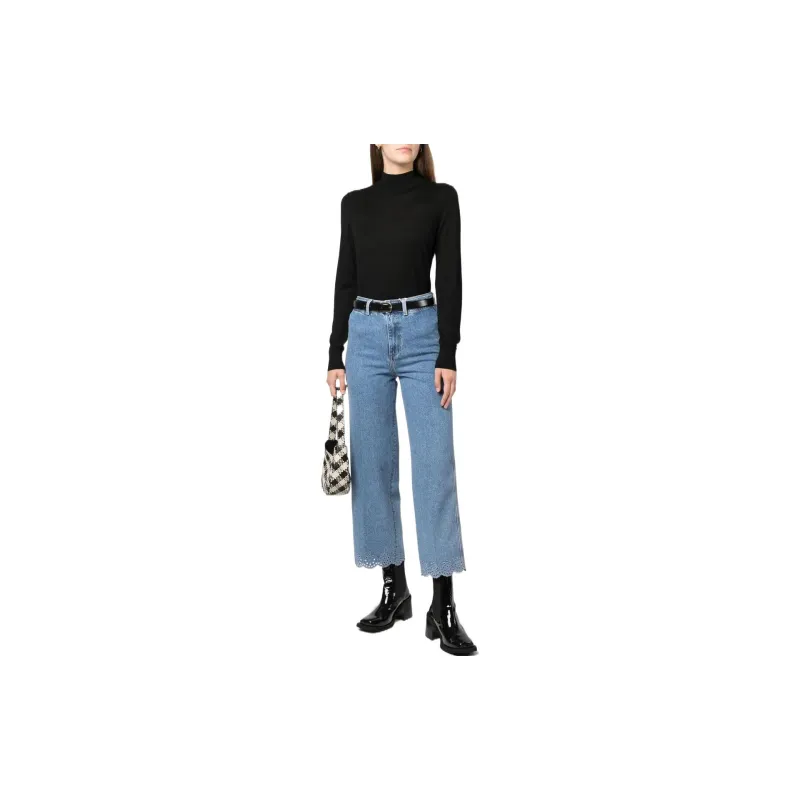 Tommy Hilfiger Patty Cropped Straight Jeans-1
