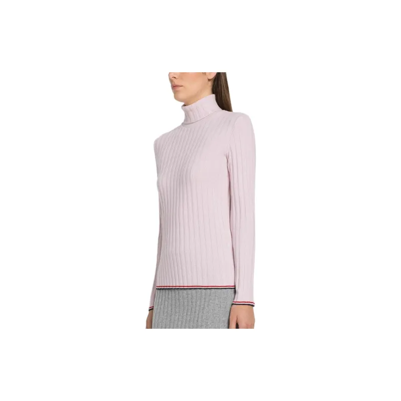 THOM BROWNE Rwb Stripe Turtleneck Jumper-2