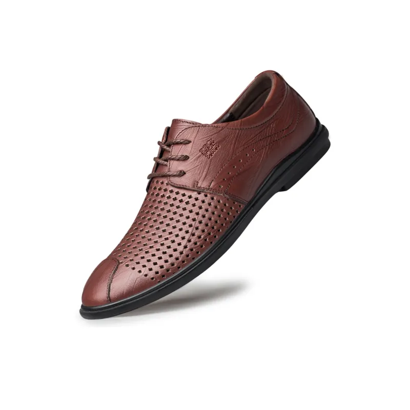 Mulinsen Men's Casual Shoes Men Low Top Black/Light Brown/Dark Brown/Khaki-29