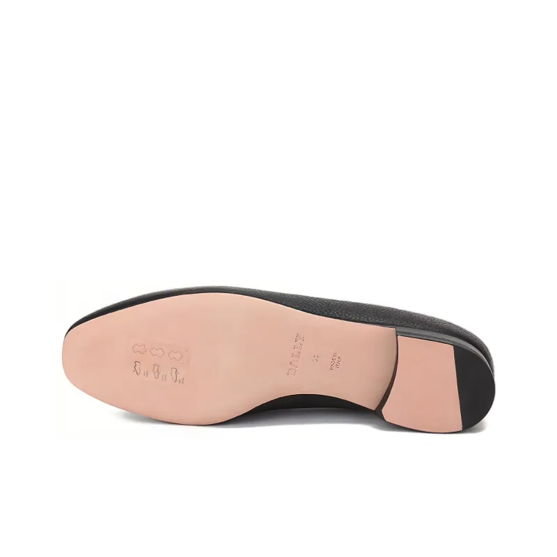 BALLY Casual Single Shoes Women's Black-5