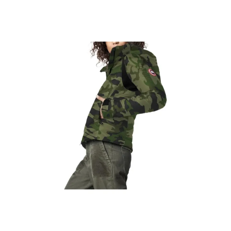 Canada Goose HyBridge Series Down Jackets Women's Green-2