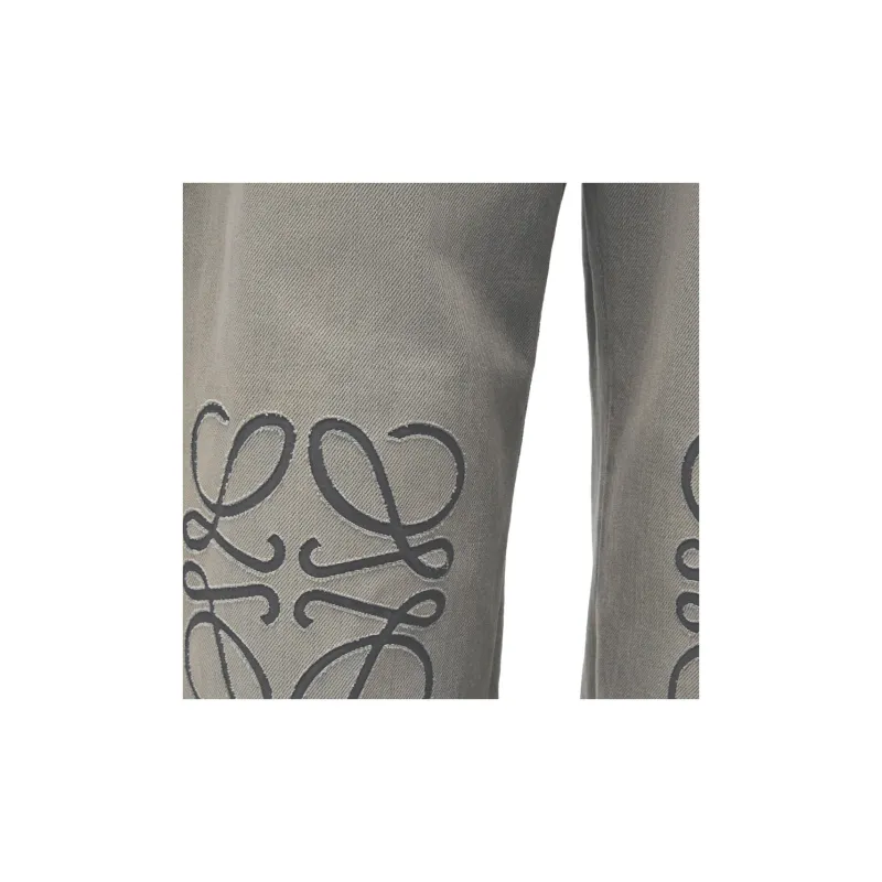 LOEWE Anagram Baggy Jeans-5