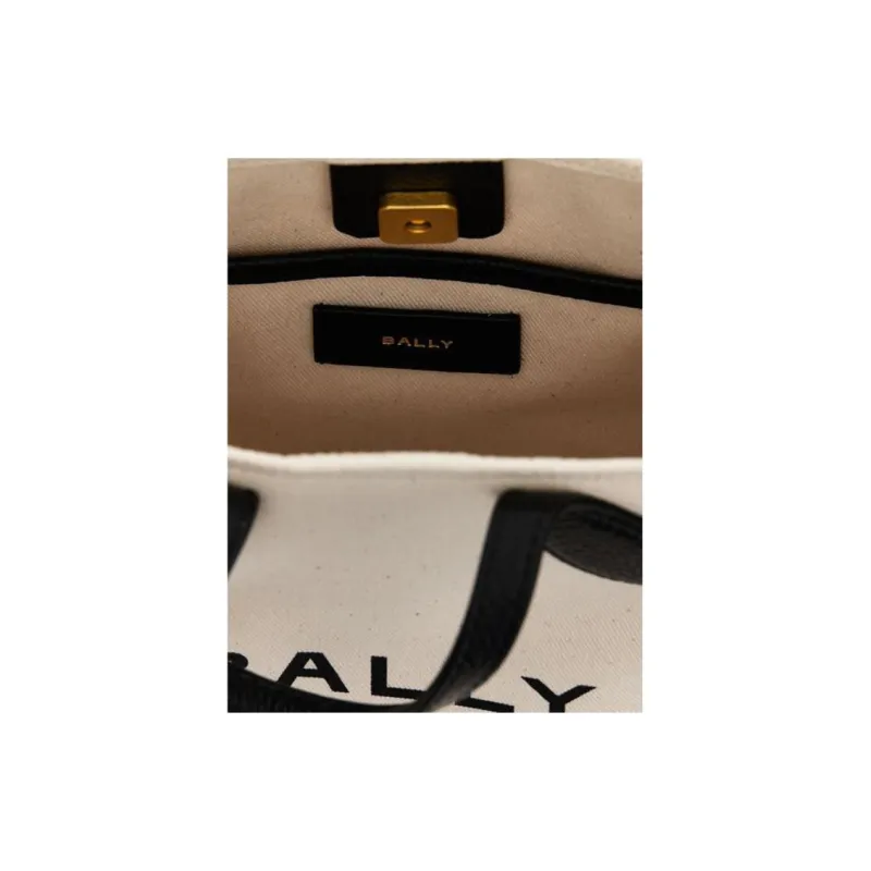 BALLY Bar Mini Keep On Tote Bag-3