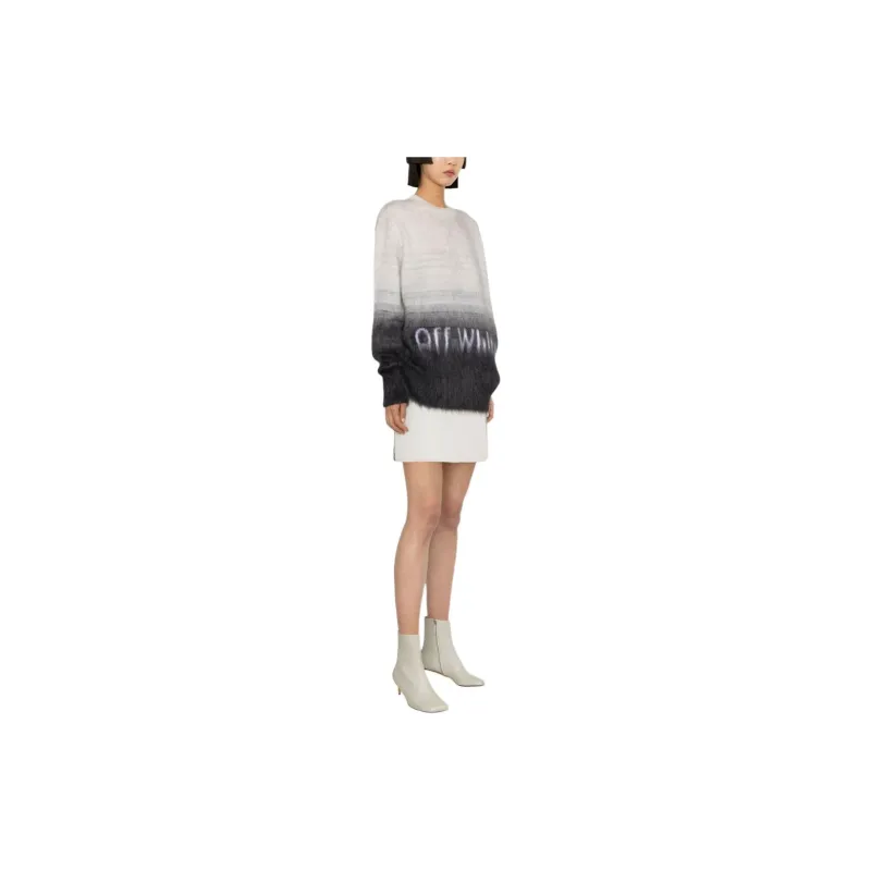 OFF WHITE FW22 Sweater Regular Fit Women's Black-3
