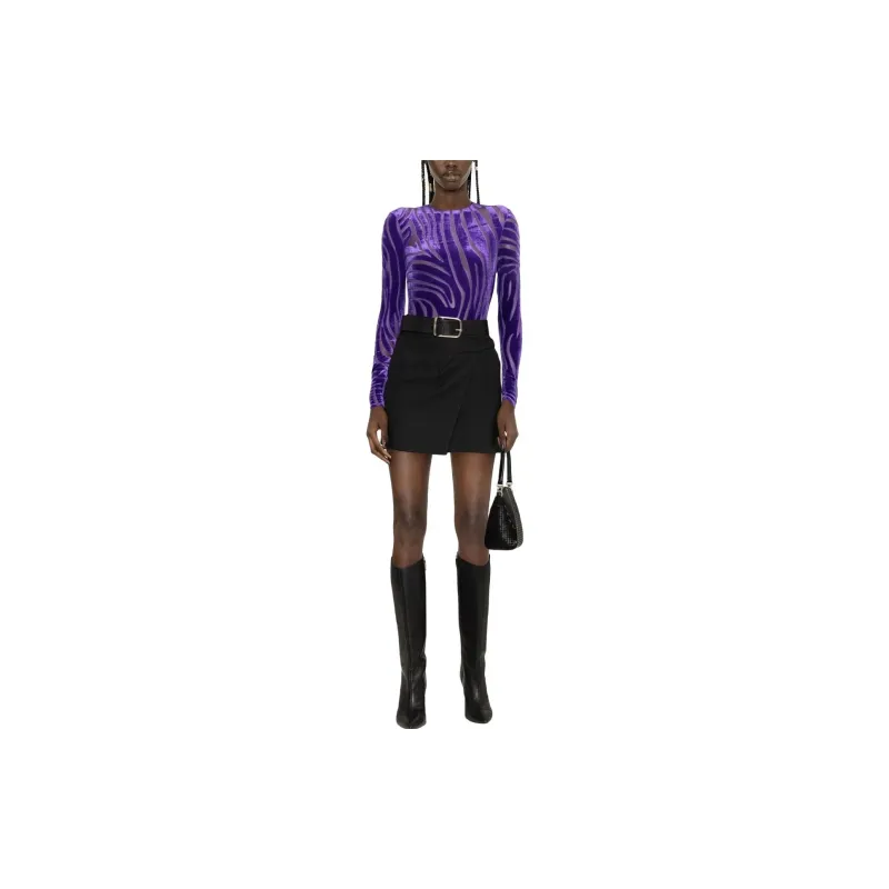VERSACE Bodysuits Women's Purple-1