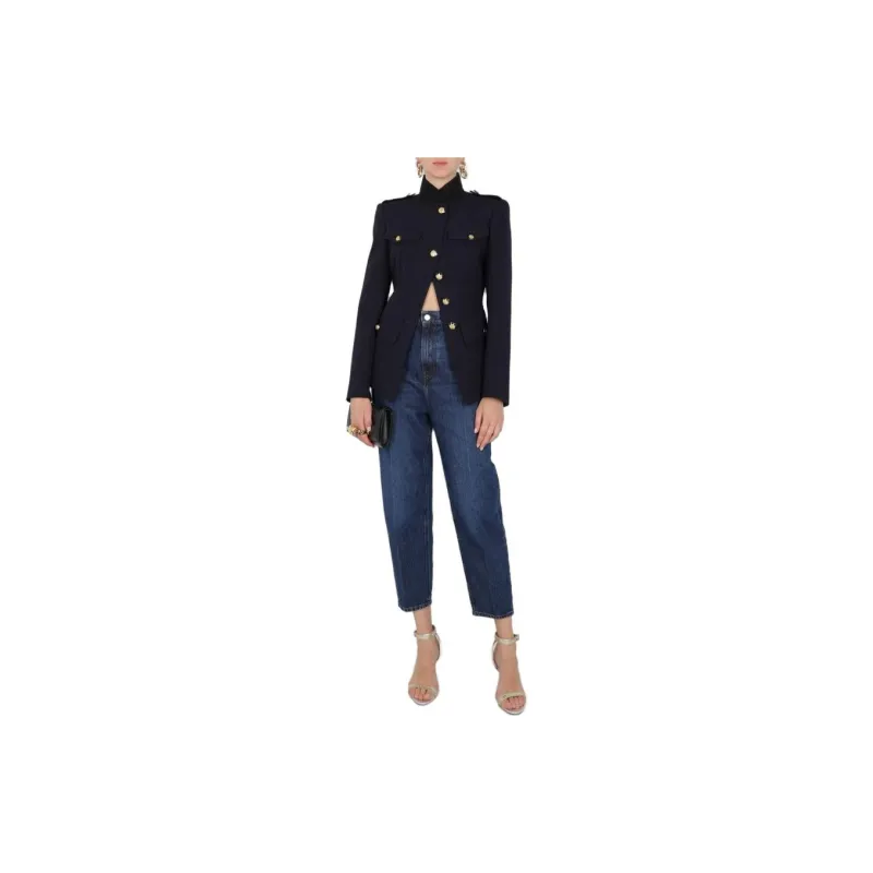 Alexander McQueen Single-Breasted Twill Jacket-2