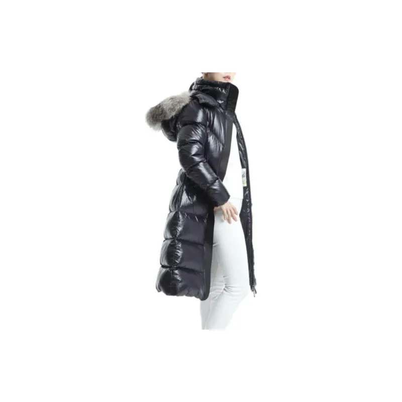 Moncler Down Jacket Women's Navy Blue-5