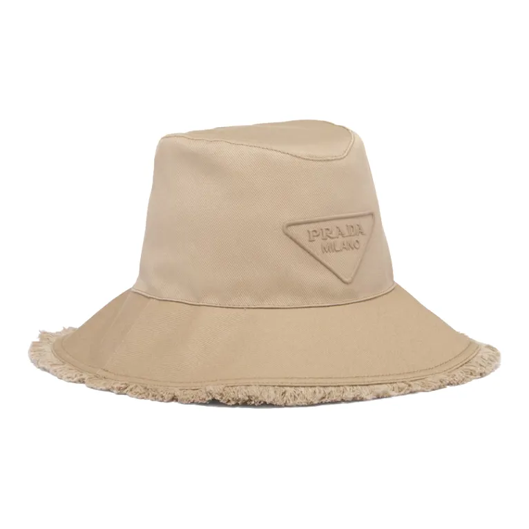 PRADA - Bucket Hats Women's Beige-0