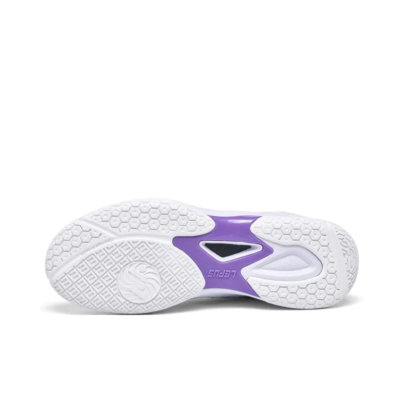 LEFUS Cushioned Slip-Resistant Low-Top Badminton Shoes Unisex-17