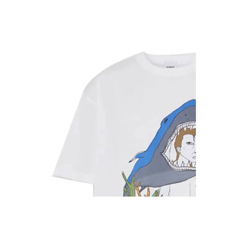 Burberry T Shirts Women's White-3