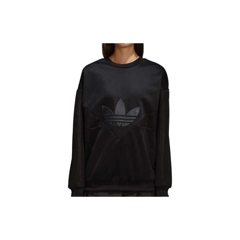 Adidas Sweatshirts Women's Black-1