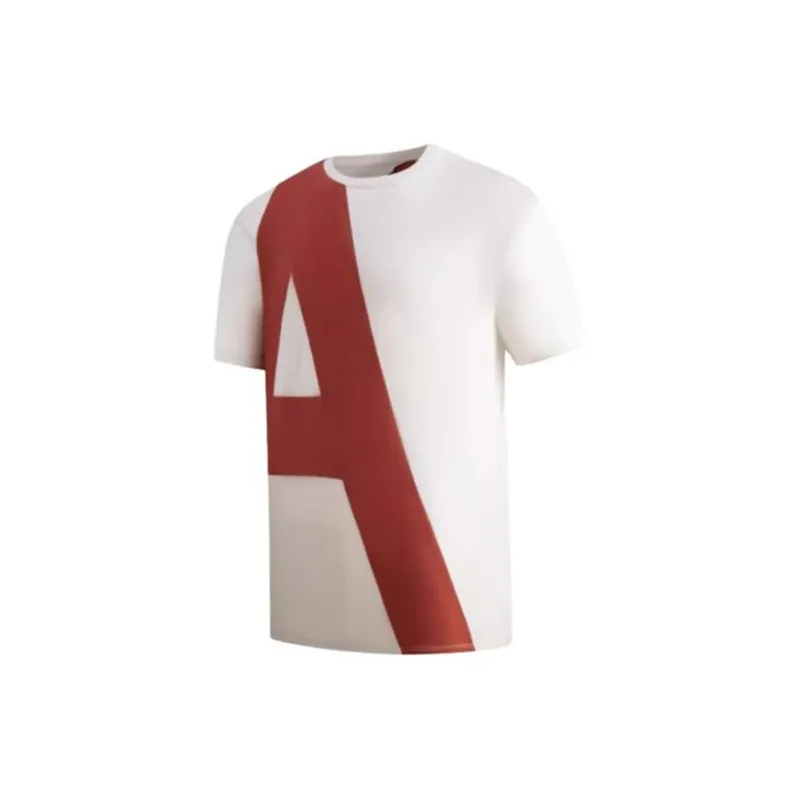 ARMANI EXCHANGEAE T Shirt Men's Gray Red-2