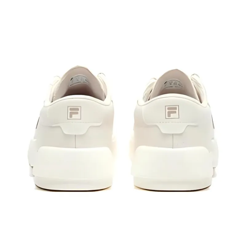 FILA KIDS POP Abrasion Resistant Breathable Support Low Top Kids' Skateboarding Shoes White Unisex-3