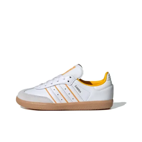 Adidas Samba OG J 'White Crew Yellow'