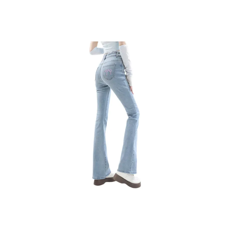 Weixi Jeans Women's Light Blue-4
