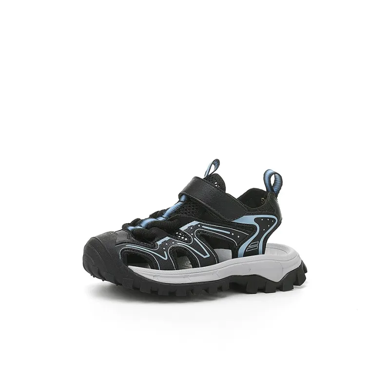 Jeep Anti Slip Wear Resistant Children's Sandals Black Blue Kids'-1