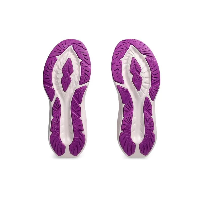 Asics Novablast 4 Anti Slip And Wear Resistant Rebound Low Top Kids' Running Shoes Pink Purple Kids'-4
