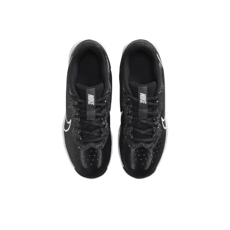 Nike Alpha Huarache 4 Anti Slip Wear Resistant Kids' Training Shoes Black White Kids'-3