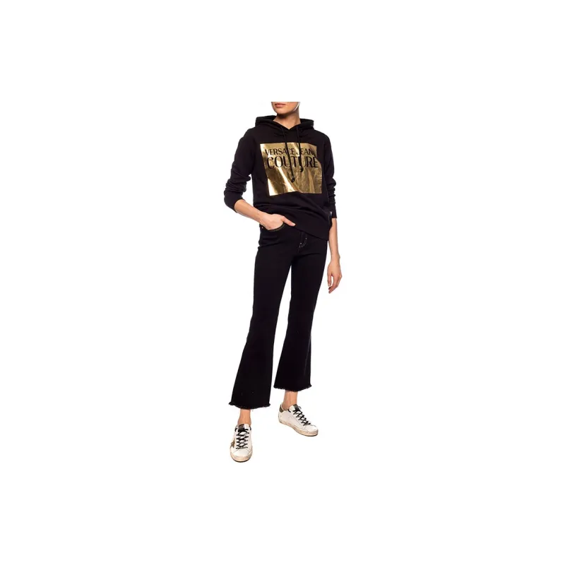VERSACE JEANS COUTURE Sweatshirts Women's Black-4