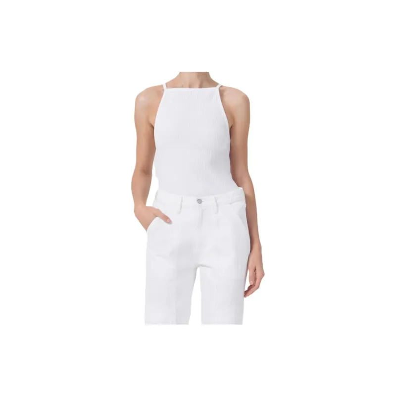 AGOLDE Tank Tops Women's White-1
