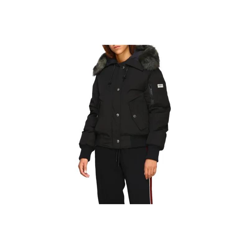 KENZO Down Jackets Women's Black-3