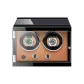 2 Watch Slot Outer Carbon Fiber Inner Brown